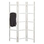 Deco 79 Wood 15 Rack Ladder with 3 