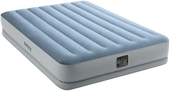 Intex lit gonflable raised comfort - électrique 2 pers