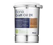 Bona Craft Oil Frost Shade (1.25 L) (43.99 oz) for All Furnitures,Tables, Chairs & Wooden Surfaces | Wood Oil Polish | Wood Guard | Protects | Shiner | Coatings | Wood Finish | Wood Sealer