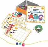 Learning Resources Skill Builders! Letter Learning Kit, Busy Book, Learning Toys for Toddlers 2-4 Years, Homeschool Essentials, Ages 4+, 97 Pieces