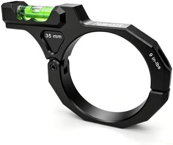AGSHOOT Precision Scope Bubble Level | 35mm Tube, Black