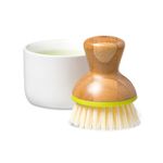 Full Circle Bubble Up Dish Brush, Green