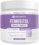 FemoSitol Inositol Powder | Myo-Inositol & D-Chiro Inositol Complex - Clinically Proven 40:1 Ratio (Vitamin B8) | PCOS, Hormonal Balance & Healthy Ovarian Function Support (123 gram – 60 Servings)