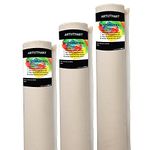 ARTISTMART Painting Drawing and Sketch Accessories Primed Painting Canvas Roll (36" x 5 MTR, 7 Oz. (White))