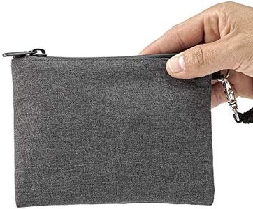 Epulse Small Smell Proof Bag, Smell Proof Pouch Container, Stash Scent Proof Bag Storage, No Smell Odor Proof Bags Carbon Lined (gray)