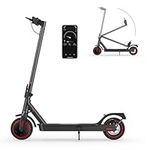 iScooter i9 Electric Scooter, 30 KM Long Range & 25 KM/H, 8.5" Solid Tires, Lightweight Commuting E-Scooter with 350W Powerful Motor, Smart App, Dual Brake, Folding Electric Scooter for Adults & Kids