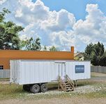 Walthers, Inc. Construction Site Storage Trailer Kit