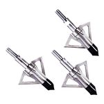 Velox Stainless Steel Broadhead - 100 Grain, 1.125 inches Cutting Diameter