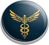 GRAPHICS & MORE Caduceus Medical Symbol Doctor Nurse EMT Golfing Premium Metal Golf Ball Marker