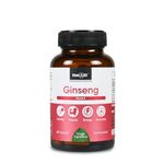 StemRx Biosciences Ginseng Supplements - Panax Ginseng 400mg | Fertility Supplements | Muscle Improvement | Support Brain Function | Boost Immunity | Energy Booster | Homeopathic Supplements | Pack of 60 Veg capsules