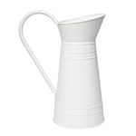 Hosley® Metal Pitcher Vase, Farmhou