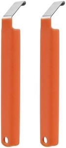 7 Inches Vinyl Siding Removal Tool with Extra Long Handle - Premium Vinyl Siding Tools & Repair Kit for Damage-Free Panel Adjustments (Orange)