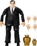 ​WWE Elite Action Figure & Accessories, 6-inch Collectible Paul Bearer with 25 Articulation Points, Life-Like Look & Swappable Hands​
