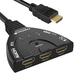 Fosmon 4K HDMI Switch 3 in 1 out 4K