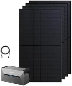 Anker SOLIX Balkonkraftwerk mit Speicher (2000W | 1600Wh), Solarbank 2 E1600 Pro (1600Wh), 4× RS50S Bifaziales Solarpanel (500W), Typ-N Bifaziales Solarpanel, 4 MPPT, 1000W AC, Plug & Play