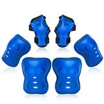 Kids/Youth Knee Pads Elbow Pad Wrist Guards Protective Gear Set, for Child Roller Skates, Cycling Bike, Skateboard, Inline Skatings, Scooter Riding, BMX bike, And Other Outdoor Sports Activities