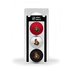 NHL Ottawa Senators 3 Ball Clam