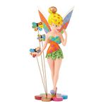 Disney Britto Tinker Bell On Flower Figurine