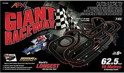 AFX/Racemasters Giant Set Without Digital Lap Counter AFX22020 HO Slot Racing Sets