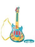 Lexibook, Despicable Me, Minions Electronic Guitar with microphone and glasses to sing in style, 2 game modes, Demo melodies, Light effects, Yellow/blue, K260DES