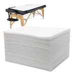 Bozikey 100PCS Massage Table Sheets, Disposable Bed Sheets for Massage Table, Spa Bed Covers for Esthetician, Tattoo, Waxing, Lash Bed, Salon Table, Non-Woven Fabric 71" x 31" (White)