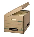 Bankers Box Enviro-Stor Attached Lid, 25 Pack (00872)