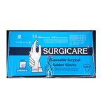 SURGICARE Surgical Sterile Rubber Gloves, 6.5 inch