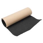 9" x 33" Skateboard Grip Tape Sheet, Anti-Slip Breathable Black Scooter Sandpaper for Rollerboard, Stairs, Gun, Pedal, Pistol,Wheelchair, Steps