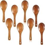 4 Pieces Wooden Spoons Set 9 Inch f