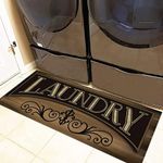 UKELER Anti-Fatigue Farmhouse Laundry Area Runner Rug Longer Non-Slip Comfortable Laundry Room Rugs and Mats for Washroom Laundry Room Bathroom Kitchen 59''×20''