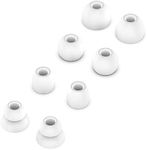 Replacement Silicone Ear Tips Earbuds Buds Set Compatible with Beats by dr dre Powerbeats Pro Wireless Earphones (White)