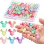 MIKIMIQI 42 Pcs Resin Mouse Head De