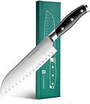 linoroso Santoku Knife 7 inch Meat 