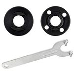 Topbuti 5" 5/8-11 Grinder Flange Angle Wrench Spanner Metal Lock Nut for Compatible with Dewalt Milwaukee Makita 193465-4 Bosch Black & Decker Ryobi