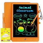 LCD Writing Tablet 10inch Doodle Board - Colorful Screen Electronic Toddler Drawing Tablet Drawing Pad, Educational Learning Toddler Toys for 3 4 5 6 7 8 Year Old Kids Girls Boys