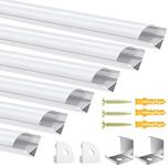 6 Pack LED Aluminum Profile, 3.3ft/