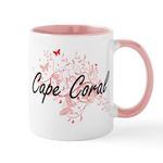 CafePress Cape Coral Florida City Artistic Design with Mugs 11 oz (325 ml) Ceramic Coffee Mug