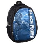 Homestic Marvel Black Panther School Bags | Kids School Bags | Collage Bookbag | Travel Backpack | School Bag for Girls & Boys | School Bag with 5 Compartments | Include Bag Cover | Black