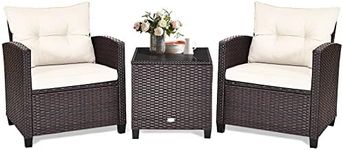 KOTEK 3 Piece Patio Furniture Set, 