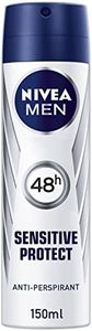 Nivea Men AntiPerspirant Spray Sensitive Protect 48 Hours Deodorant, 150 ml