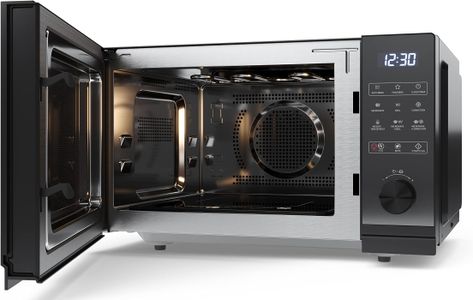 Sharp 25L 900W Microwave with Grill – Black