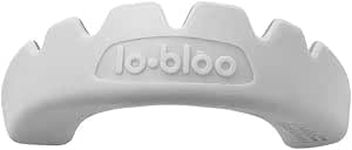 lobloo Slick Professional Dual Density Mouthguard for High Contact Sports as MMA, Hockey, Football, Rugby. Medium 10-13yrs, Black