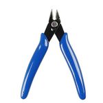 NTEK Wire Cutter, Diagonal Cutters Precision Side Cutters, Nippers, Clean Cut Pliers, Side Cuttes, Diagonal Cutting Pliers for Electronic Floral Heating Wire Model Sprue Soft Copper (PACK of 1)