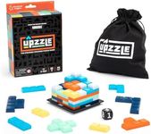 Educational Insights Upzzle - Strategic Stacking Puzzle Game for 2 Players, Brain Teaser Puzzles for Kids and Adults, Perfect for Family Game Night, Gift for Ages 7+