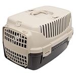 Jolie Max Pet Carrier - Lightweight Transport Crate for Small Animals - Removable Gate - Ventilated Design - Seatbelt Clip - Portable Box for Cats, Dogs, Kittens