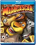 Madagascar Trilogy: 3 Movies Collection - Madagascar (2005) + Madagascar: Escape 2 Africa (2008) + Madagascar 3: Europes Most Wanted (2012) (3-Disc Box Set)