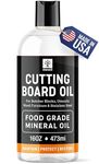 Food Grade Mineral Oil (15 Oz) Perfect for Cutting Boards and Butcher Blocks, Made in Canada