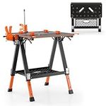 S AFSTAR 2-in-1 Folding Work Table 