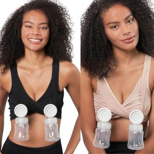 Larken X Black with Sand Pumping Bra - XS