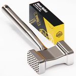 Meat Tenderizer Tool, Dishwasher safe, Meat Mallet, Meat Pounder Flattener, Meat Hammer, Stainless Steel Meat Tenderizer Mallet, Meat Smasher, Chicken Tenderizer Tool, Meat Mallet Pounder, Meat Beater